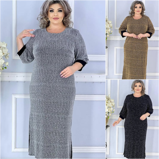 💖💖【S-5XL】]Noua rochie eleganta de inalta calitate pentru toamna si iarna-3847704