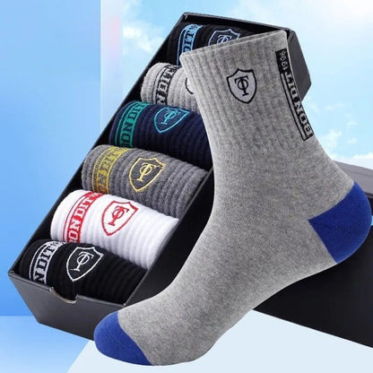 🔥🧦【10 perechi】șosete sportive casual pentru bărbați, calde, dezodorizante și care absoarbe transpirația -- 3856760