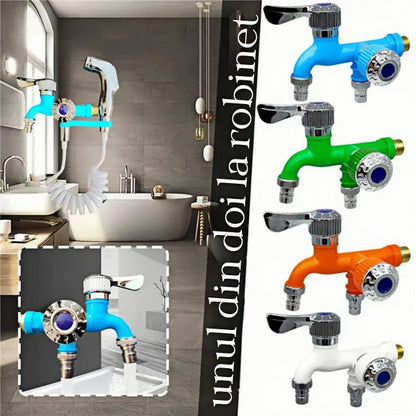 【Set de 2 bucăți/cumpărați unul, primiți unul gratuit】💥💥Robinet de exterior antigel cu control dublu-3863624