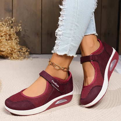 👟💨【Lansare de produse noi la preț special】【35-43】 Pantofi noi, confortabili din plasă, cu pernă de aer--3895270