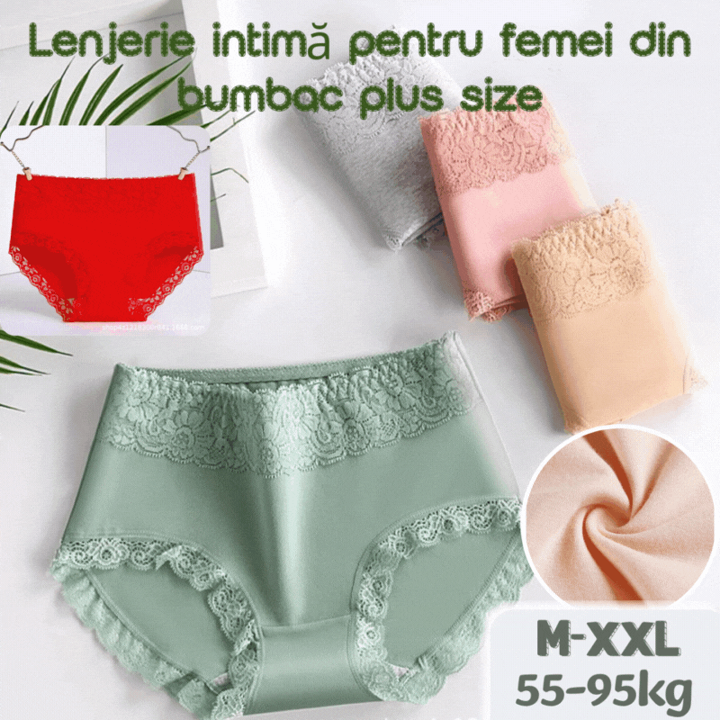 💖Zadnji dan 50% popusta - 【6 komada】Visokokvalitetni pamučni steznik za guzu visokog struka✨️ （40-100 kg）