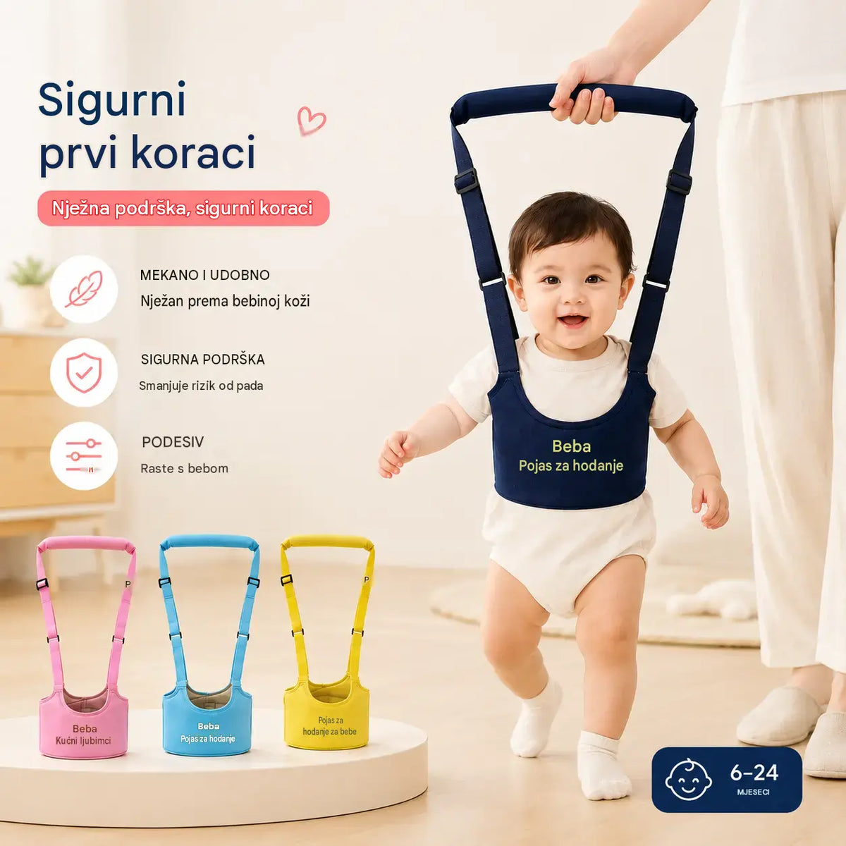 👶🚼Nosiljka za bebe 2 u 1 - prozračna, ergonomska i otporna na padove