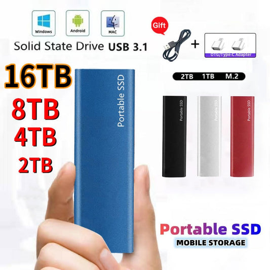 【2TB、4TB、8TB、12TB、16TB】 Unitatea de stocare SSD de mare viteză pentru citire și scriere 3864960