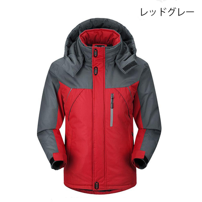 プラッシュアウトドアプロフェッショナル防風ウールジャケット