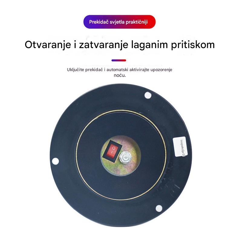 🔥Kupite 1, dobijte 1 gratis🔥🚨☀️Solarna automobilska svjetiljka, vodootporna svjetiljka za blokade na cesti, pogodna za noćno parkiranje.