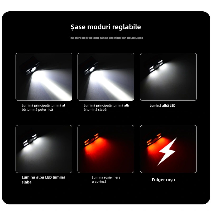 💥【Cumpărați 1, primiți 1 gratuit】🌟💡Faruri cu LED cu inducție cu încărcare prin USB inteligentă