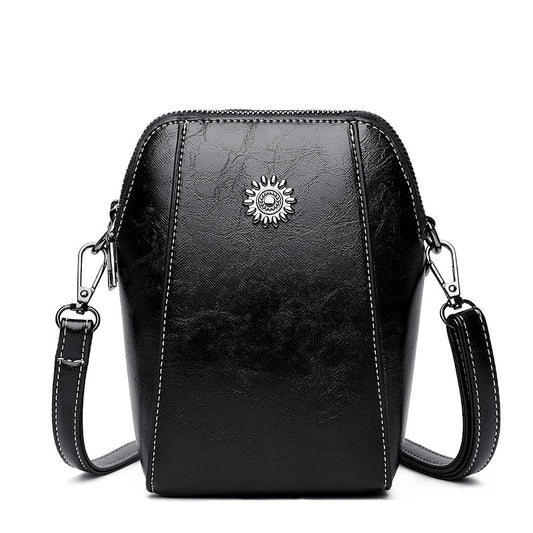 🔥👜[Promoție limitată în timp] 💖2025 nouă geantă de umăr mini multifuncțională din piele naturală, la modă, mică și rafinată-3972131