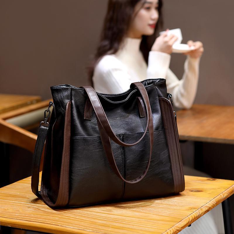 [Ograničeno vrijeme 50% popusta] 👜 Elegantna ženska torba preko ramena od mekane kože ekstra velikog kapaciteta