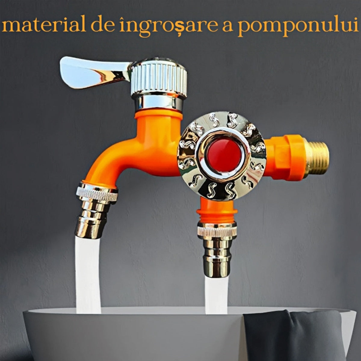 【Set de 2 bucăți/cumpărați unul, primiți unul gratuit】💥💥Robinet de exterior antigel cu control dublu-3863624