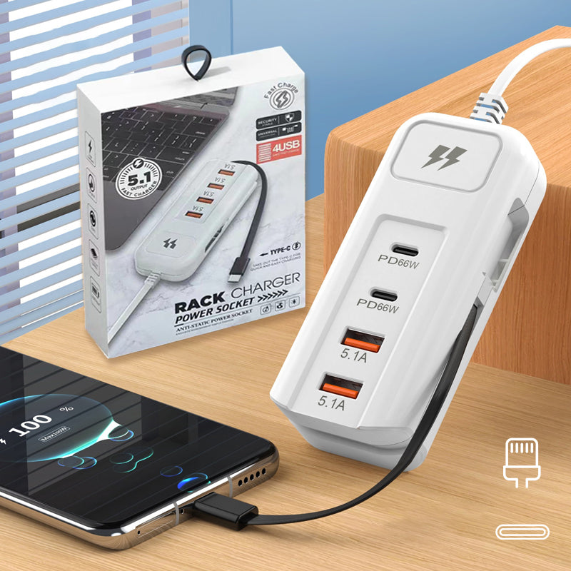 ⚡⚡【Plaćanje pouzećem】 USB produžni kabel i zaštita od prenapona | Smart Hub, 4 priključka, brzo punjenje za 30 minuta, sa zaštitom od prenapona | Organizirajte svoje računalo i putnu opremu ✨
