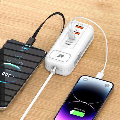 ⚡⚡【Plaćanje pouzećem】 USB produžni kabel i zaštita od prenapona | Smart Hub, 4 priključka, brzo punjenje za 30 minuta, sa zaštitom od prenapona | Organizirajte svoje računalo i putnu opremu ✨