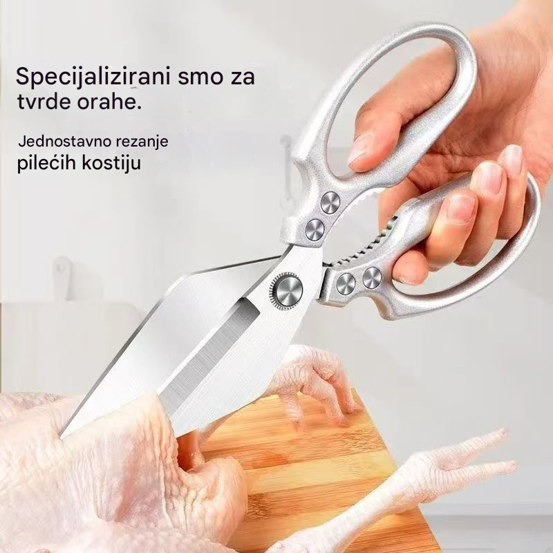 🔥🔪【Plaćanje pouzećem】🔥Vremenski ograničena ponuda🔥Višenamjenske, izdržljive i oštre kuhinjske škare
