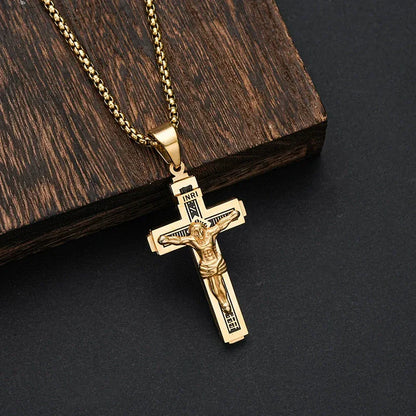 ✨【Kupite jedan, dobijte jedan gratis】✝️Ogrlica s Isusovim križem---✝️Ovaj križ je simbol Isusa Krista.