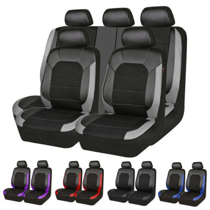 🚗🚗Juego universal de fundas de cuero suave para asientos de coche