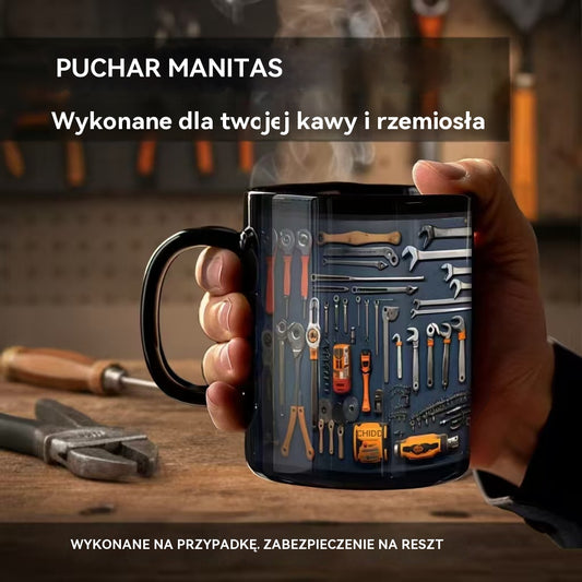🔥☕【Ostatni dzień! 50% zniżki】💥Nowy ceramiczny kubek z motywem obrabiarki