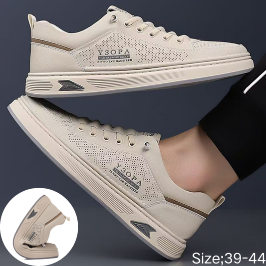 🔥【Ograničena ponuda】🔥👟【39-44】2026 Prozračne kožne poslovne ravne cipele za muškarce