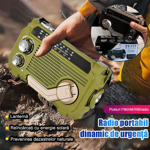 🔥🏕️Prijenosna višenamjenska AM radio svjetiljka