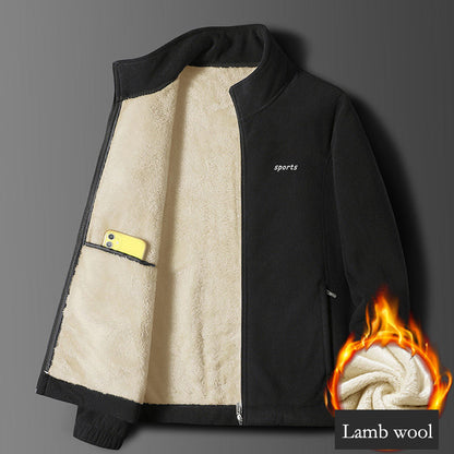 ⛄💥【Plačilo ob dostavi】💥【M-5XL】Moški novi jesensko-zimski debeli kašmirski plašč