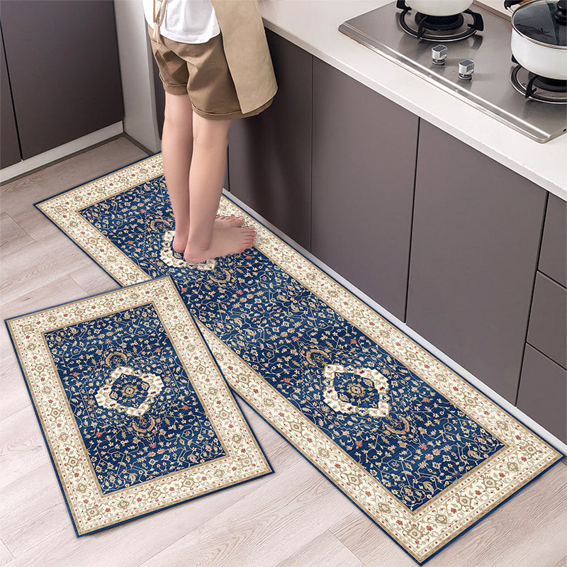 💥Reducere de 49% 【40*60cm+40*120cm】🌺Covor de bucătărie antialunecare absorbant lung covor de bucătărie-3852408