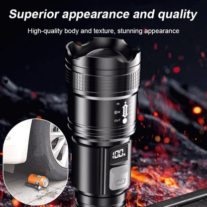 🆕🔦【Ofertă limitată: 30% reducere】Un nou reflector de patrulă în aer liber, lanternă puternică, cu fotografiere lungă-3887181