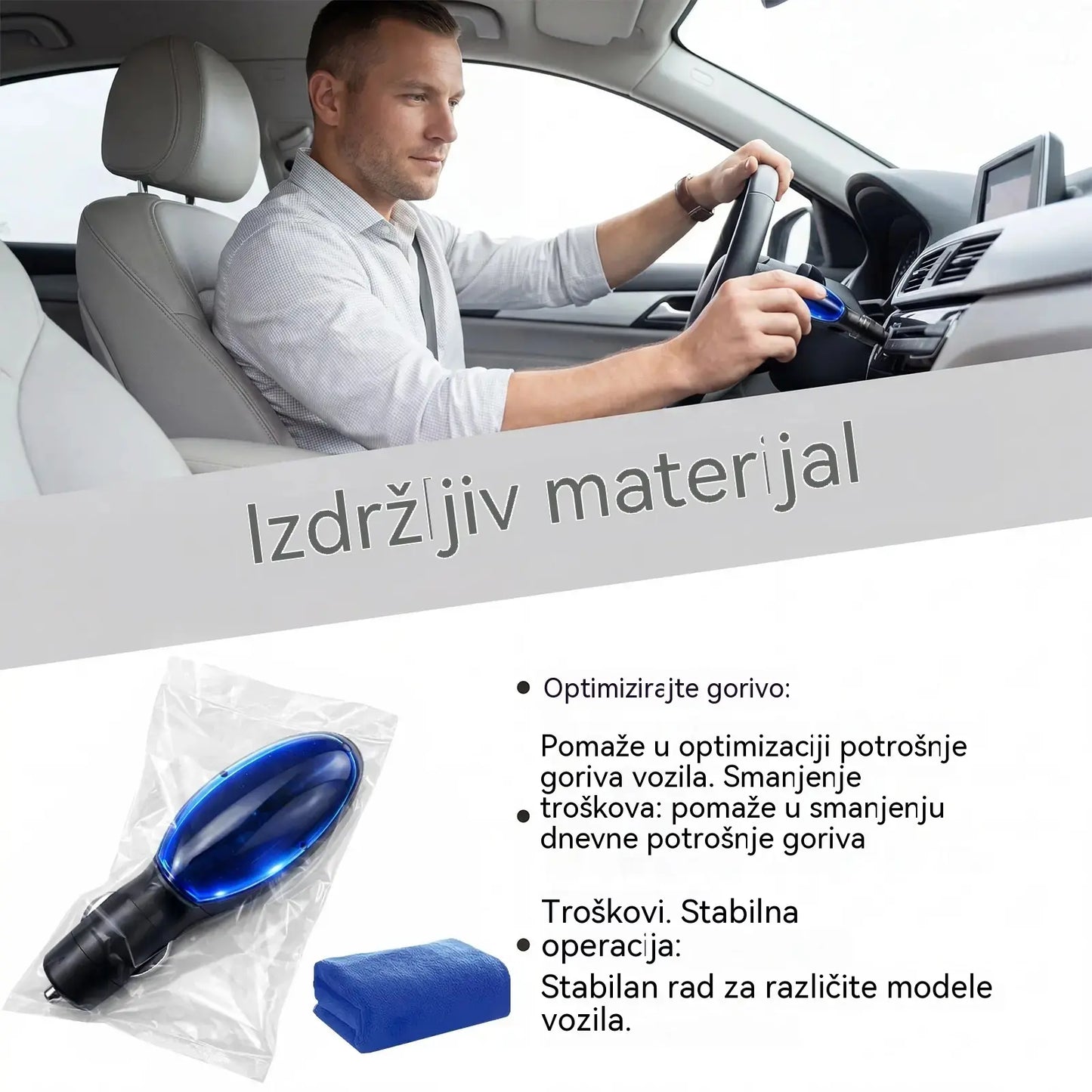 🔥🚗Ušteda goriva u automobilu: Štedi gorivo, povećava snagu i smanjuje potrošnju tijekom svakodnevne vožnje.