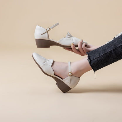✨💕【Novo - Ograničeno vrijeme 50% popusta】👠👠【Veličine 35-40】Udobne i elegantne ženske cipele s niskom petom - dizajn sa špicastim vrhom, mekani potplat na platformi