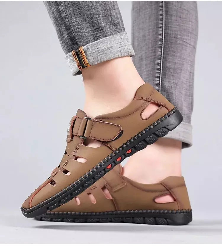 Reducere specială💥【38-44】2025 noi pantofi casual bărbați de vară, talpă moale și respirabilă-3983359