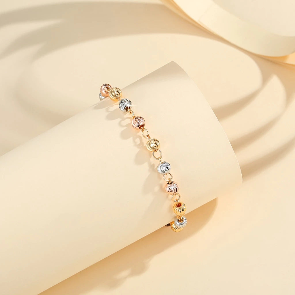 🎁🔥【Cumpără 1, primești 1 gratuit】✨Brățară din cupru cu mărgele, unisex, stil modern, cadou perfect 2025