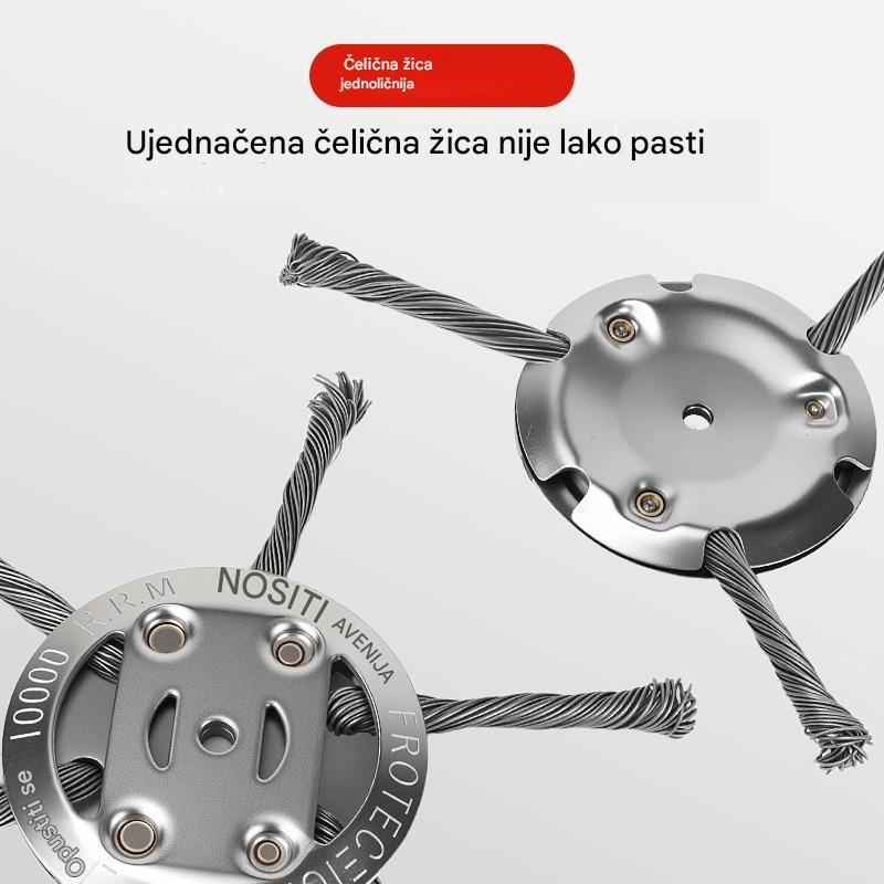 🧰🔥Posljednja posebna ponuda【Kupite 1, dobijte 1 gratis】🔥Trimer za korov od čelične žice