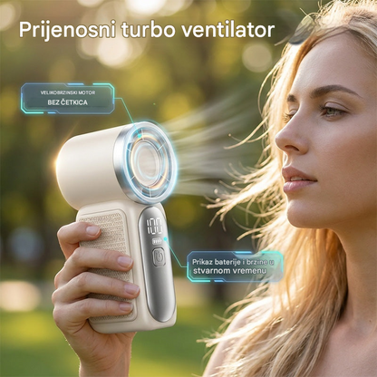 [Novi proizvod s 50% popusta] Mali prijenosni ventilator velike brzine i dugog vijeka trajanja.