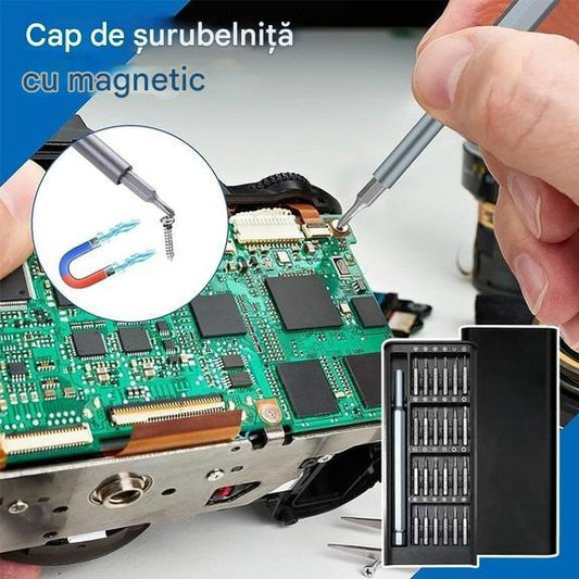 🔥🔥【24 în 1】Set de șurubelnițe magnetice de precizie- un must-have pentru reparații 3874003