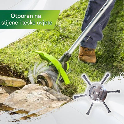 🔥✨【Kupite 1, dobijte 1 gratis: 2 komada】🔥 Zamjenjiva rezna glava za kosilicu/trimer - Čelična rezna glava za košnju trave 🌿✂️⚙️