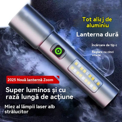 🔥REDUCERE 2025🔥Lanternă cu zoom ultra-luminoasă