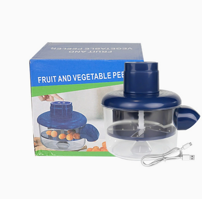 🍇🧄⏳Vremenski ograničena ponuda: 50% popusta⏰ Prozirna električna gulilica za voće i povrće🍇🧄