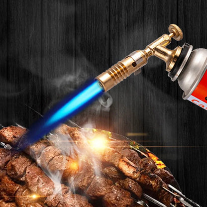 👍【Cumpărați unul și primiți unul gratuit】😍 Pistol portabil cu lanternă cu gaz din cupru-3889802