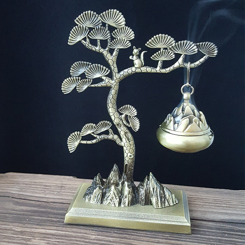 🔥🔥【Cumpărați 1, primiți 1 gratuit】 Ornamente creative arzător de tămâie arzător de aromoterapie Elk Home-3901713