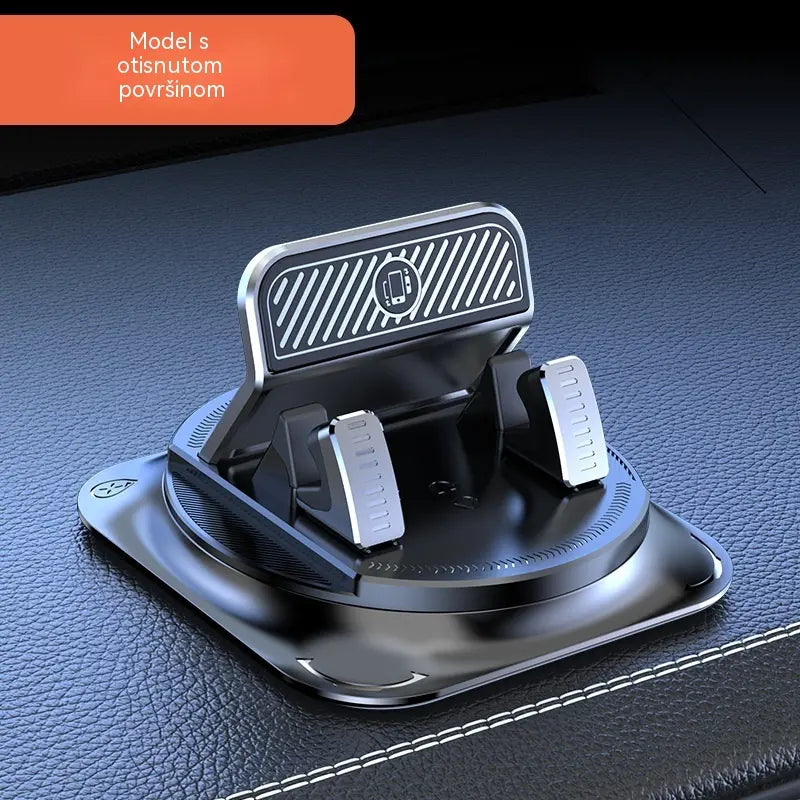 🚗 Auto-nosač za telefon 2 u 1, rotirajući za 360° i neklizajući