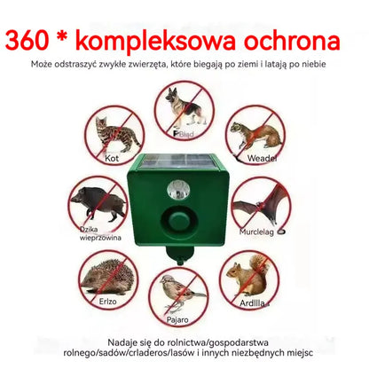 【✨Kup jeden, a drugi dostaniesz gratis】🐅Alarm solarny z lampką odstraszającą dzikie zwierzęta