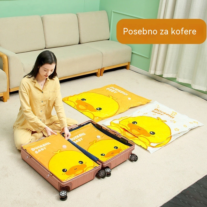 5 komada[80*60 cm] -- Ojačane vakuumske kompresijske vrećice. Vrećice za pohranu i organizaciju.
