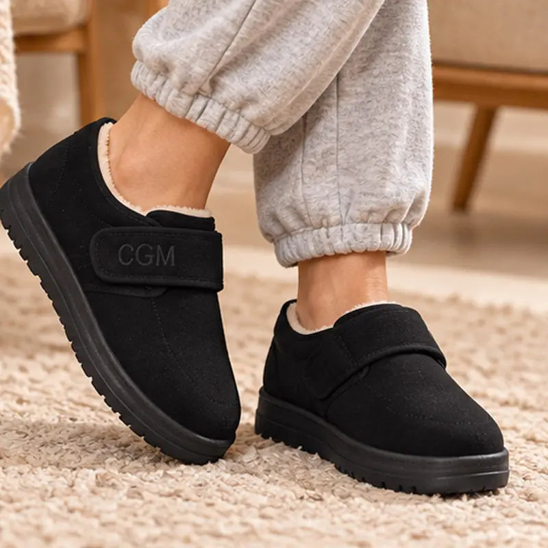 🏆😍50% Off!🔥【36-41】Trendy foforo-style mmea awɔw bere mu mpaboa ntiantiaa a fluffy lining