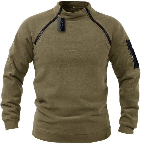 💥✨【S-4XL】Chaqueta de base polar cálida de invierno para hombre de nueva moda 2025, blusa 