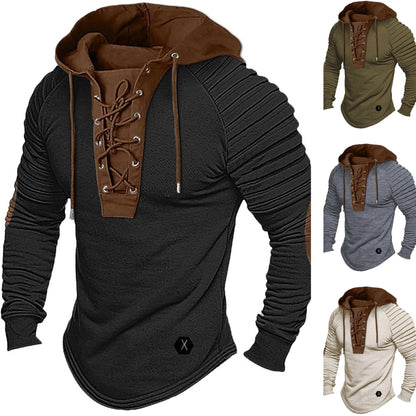 💥【S-3XL】💥Nova muška majica s kapuljačom širokog kroja, prikladna za jesensko i zimsko nošenje, savršena za svakodnevno nošenje i putovanje na posao.