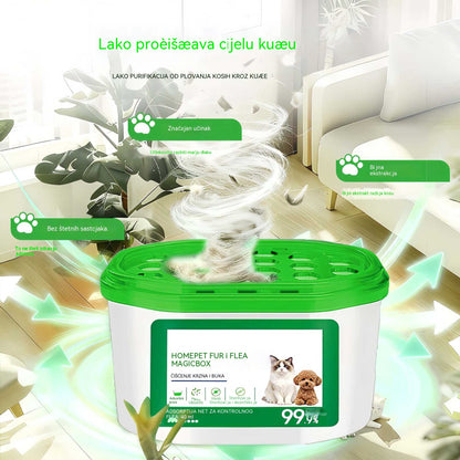 🔥 【Kupite 1, dobijte 1 gratis】2026. - Magic Box, lako uklanja dlake kućnih ljubimaca i neugodne mirise iz vašeg doma.