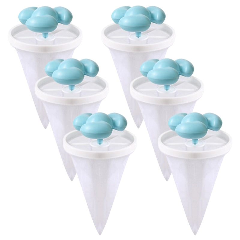 🌀6 piezas 26€✨ Filtro Flotante para Lavadora – Atrapa Pelusas, Cabellos y Pelos de Mascota en Cada Lavado 🧺
