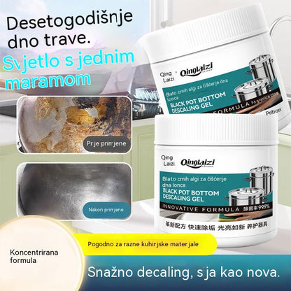 🔥Kupi jedan, dobij jedan gratis🔥 Snažno sredstvo za čišćenje za uklanjanje crnih mrlja s dna lonaca.