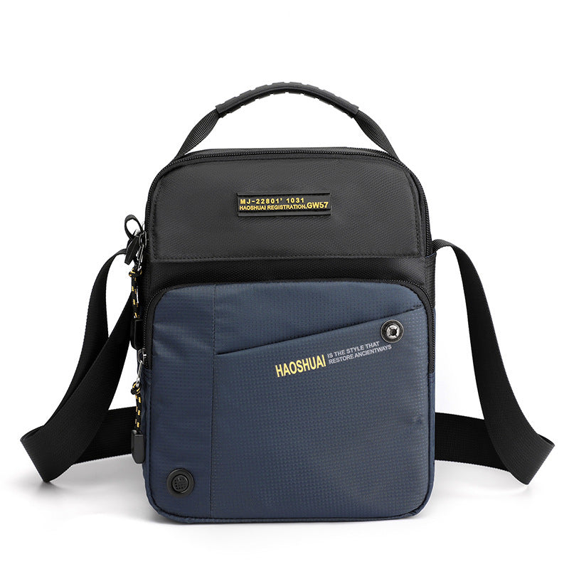 Bărbați multifuncțional sac de umăr casual sac de mare capacitate Crossbody Bag