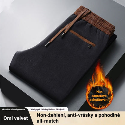 🔥 Jesensko/zimske ležerne hlače - široke i udobne, podstavljene flisom, kombinezon