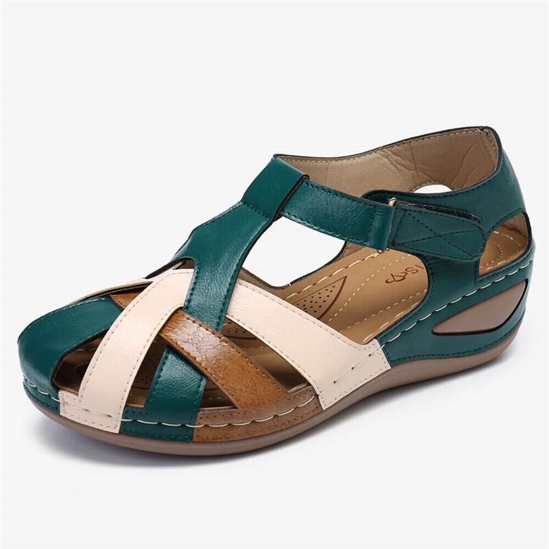 🔥🩰【35-43】Sandale romane confortabile din piele moale pentru femei