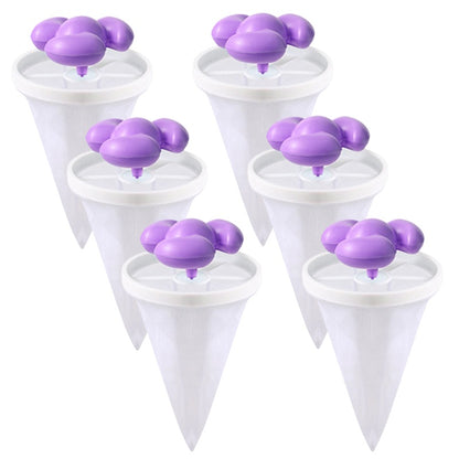 🌀6 piezas 26€✨ Filtro Flotante para Lavadora – Atrapa Pelusas, Cabellos y Pelos de Mascota en Cada Lavado 🧺