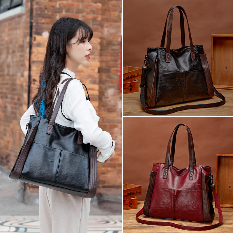 [Ograničeno vrijeme 50% popusta] 👜 Elegantna ženska torba preko ramena od mekane kože ekstra velikog kapaciteta